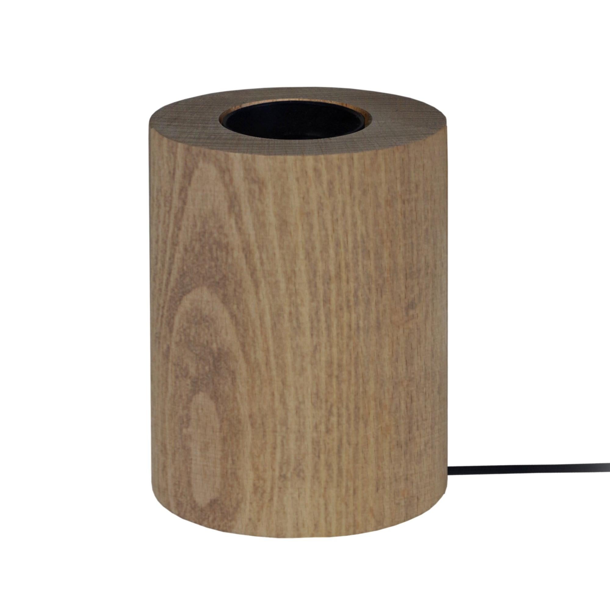 Pied De Lampe Cylindrique En Céramique à Décorer - Hauteur 17,5 Cm, Douille E14 - Pour Projet DIY, Création Luminaire - 6