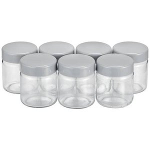 Flliberté 12 Pot Yaourt en Verre avec Couvercles Décor émoticône différents  - 100 ML - Accessoires yaourtière à la Fnac