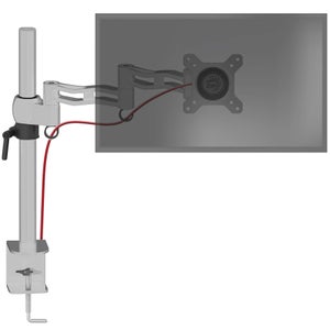 Duronic DM353 Bras pour 3 moniteurs d'Ordinateur