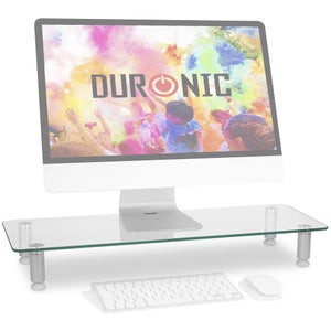 Duronic dml121 support pour ordinateur portable pc tablette, lapdesk, multifonction pliable et réglable