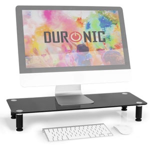 Duronic DM25L1X1 Support écran PC pour bureau à pince avec support  ordinateur portable - Rotatif / Inclinable / Pivotable - Compatibilité  universelle— duronic-fr