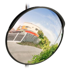 moveland Miroir de sécurité - Rétroviseur convexe réglable - Miroir d'allée  grand angle pour garage, circulation, allées, bureau, cour, entrepôt (30