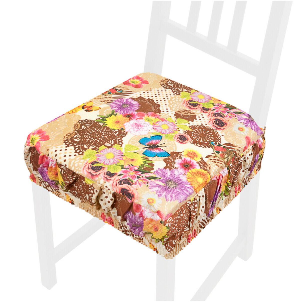 Cuscino Sedia Universale Cotone Lavabile Coprisedia Morbido Shabby Chic Cuori 100 Made In Italy 49448907