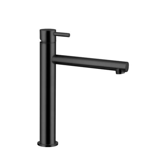 Hurran Rubinetto Bagno Nero Opaco – Miscelatore Monocomando Lavabo In Acciaio Inox 304