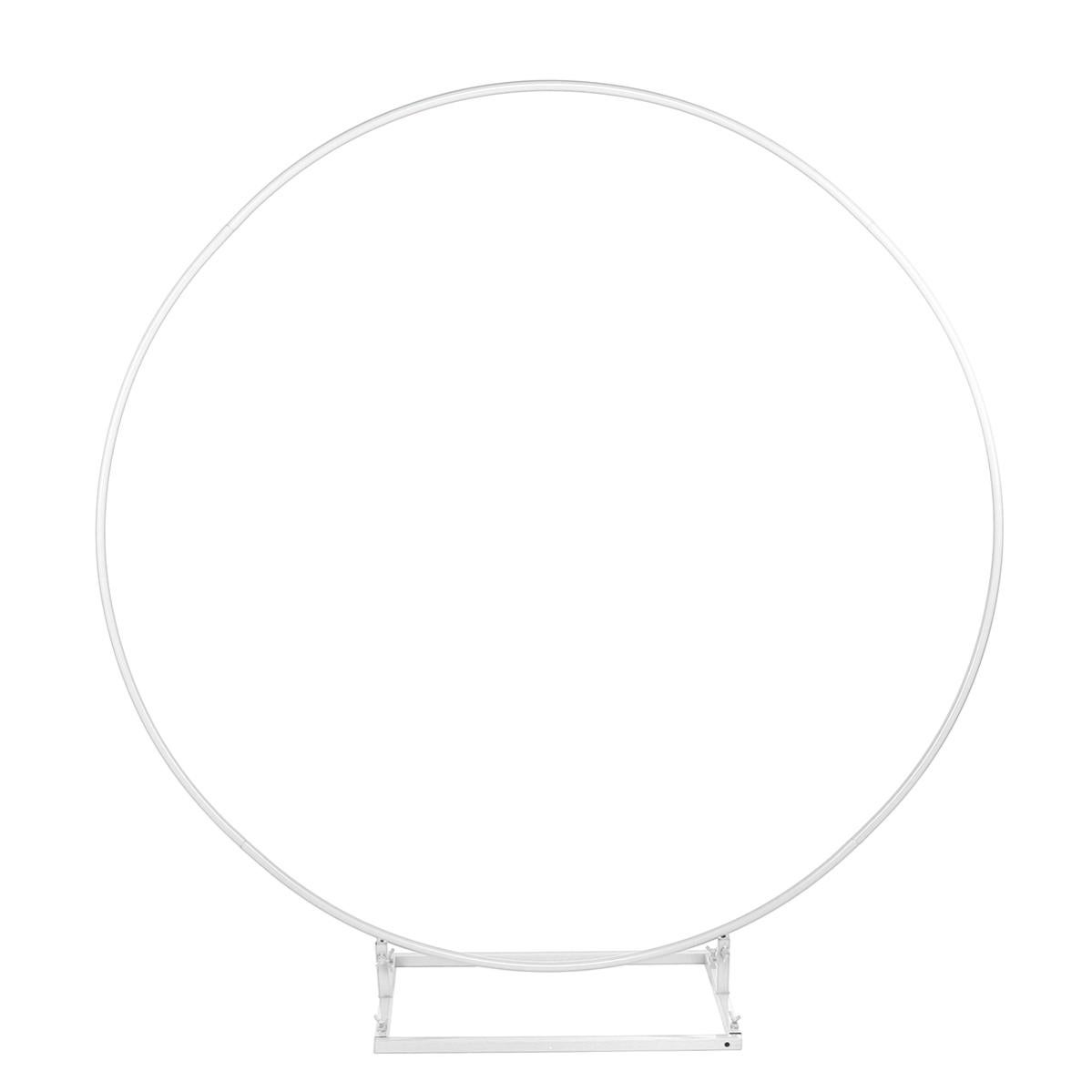 Porta Arco decorativo per nozze per matrimonio rotondo 1,2 m bianco Porta Arco decorativo per nozze per matrimonio rotondo 1,2 m bianco