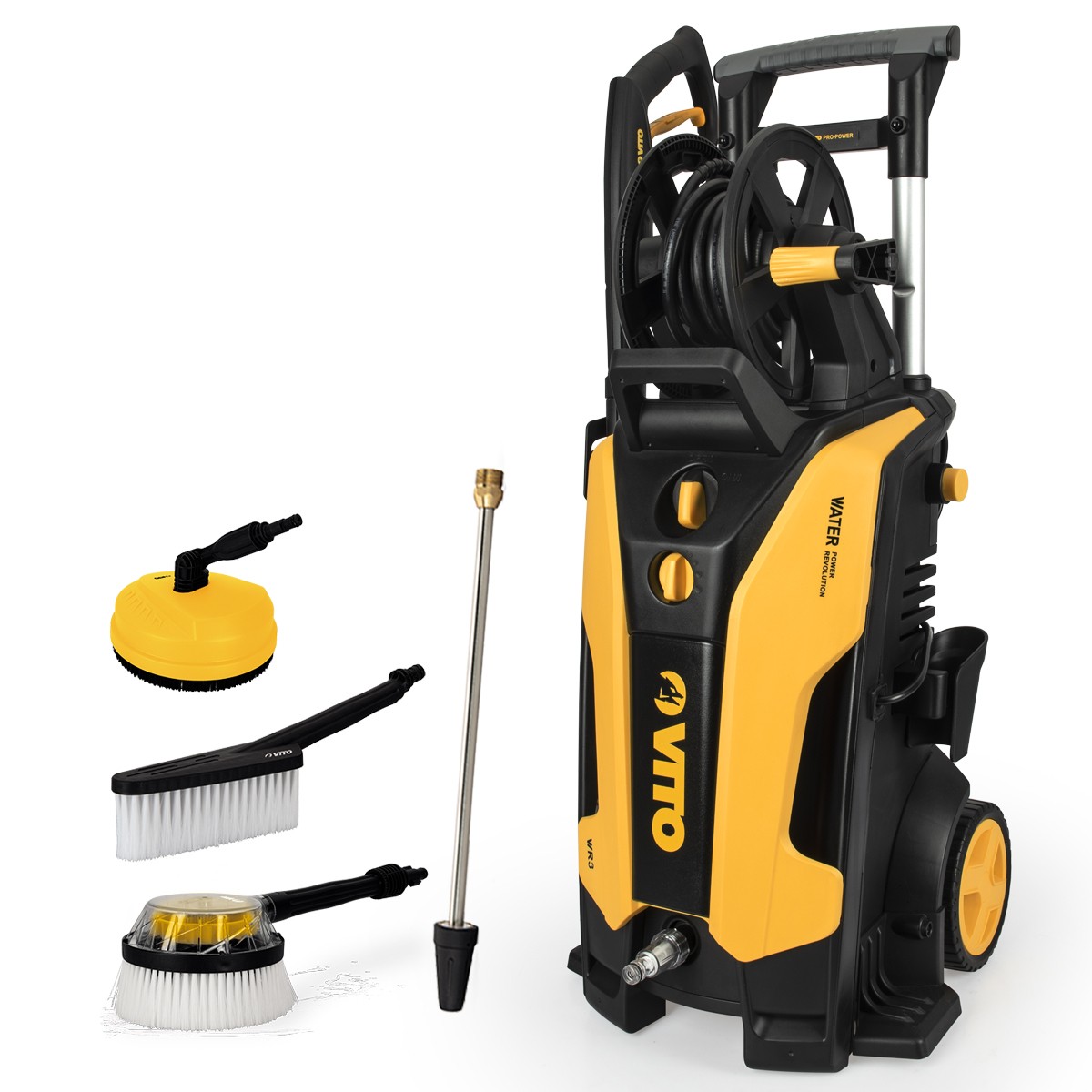 Idropulitrice 2000W Avilia Home - 180 Bar 7.5L/min Con Tubo 6m E Lancia - Foto 4