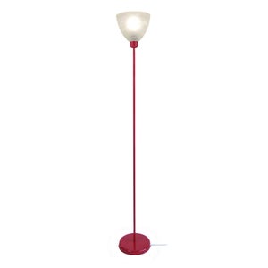 Lampada da pavimento crema e oro 73 cm Mures