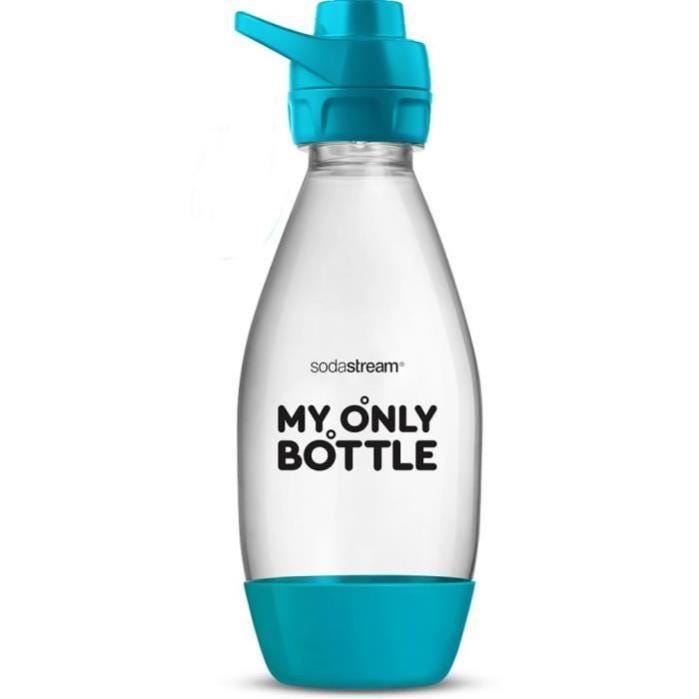 sodastream Bottiglia sottile lavabile in lavastoviglie, 1 l, confezione doppia, colore: nero sodastream Bottiglia sottile lavabile in lavastoviglie, 1 l, confezione doppia, colore: nero