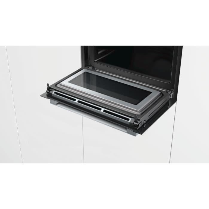 BOSCH CMG636BS1 - Forno compatto con funzione microonde - 45 L - Eco clean  - 12 modalità di cottura - L 59,4 x P 54,8 cm - Acciaio inossidabile |  Leroy Merlin
