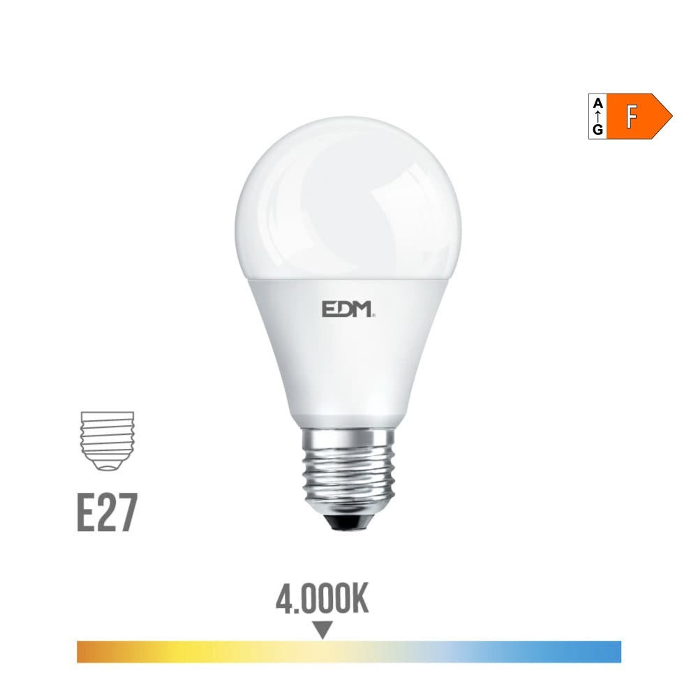 Bombilla LED estándar casquillo 20W E27 de 3000 K