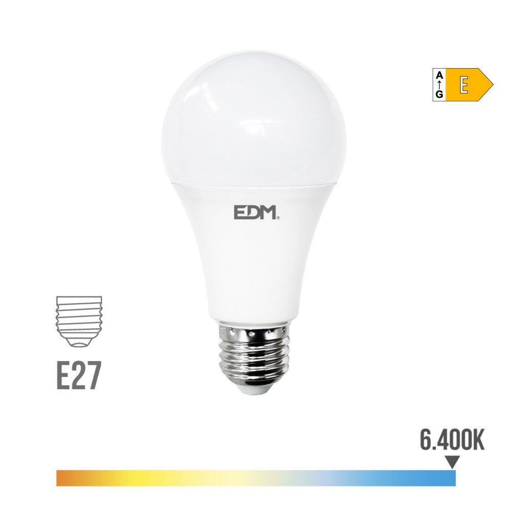 Ampoule LED disco 3 W multicolore E27 EDM [Classe énergétique A+]