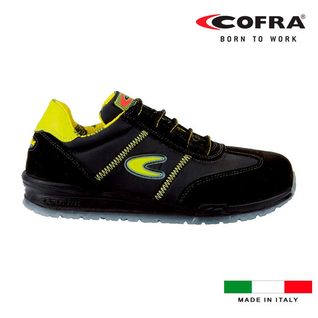 Zapatos de seguridad cofra owens s1 talla 47 80399 COFRA | Leroy Merlin