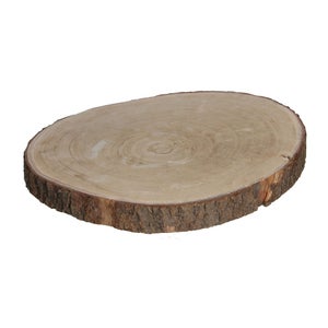 Base decorativa tronco de madera ø20x3cm 8718861027921 83248 MICA