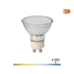 Confezione da 2 Lampadine Faretto LED GU10 6W Equi.50W 540lm 25000H  7hSevenOn Premium