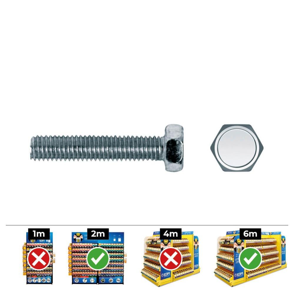 Boîte à vis CELO 500 Unités zingage (4 x 40 mm) main image 1