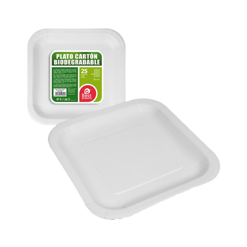 YAAVAAW Piatti di carta usa e getta marrone, 15 cm, super rigidi, ecologici, compostabili, biodegradabili, confezione da 50, robusti piatti di canna da zucchero, resistenti, per cibi caldi e freddi
