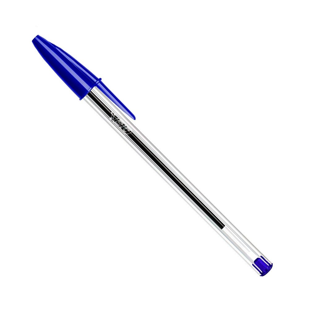 Bolígrafos Bic Cristal Azul 10 uds
