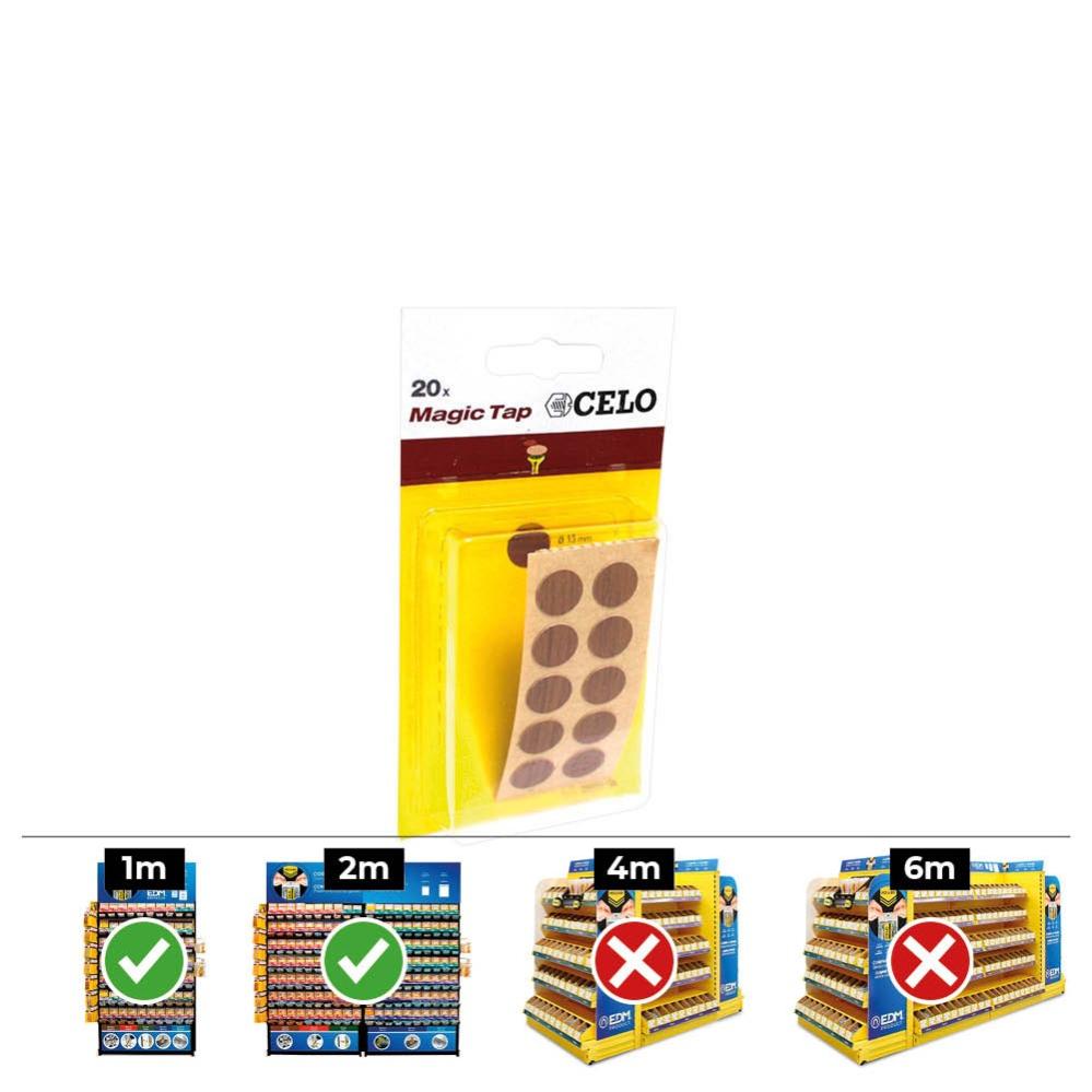 Cache-vis Adhésifs - Lot De 20, Nombreux Coloris Au Choix, Plastique PVC