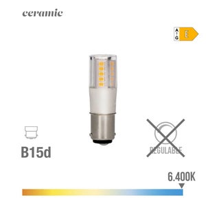 Ampoule LED B22 5W 421Lm 3000ºK Baïonnette 40.000H [GR-ED-B3-B22-5W-WW]