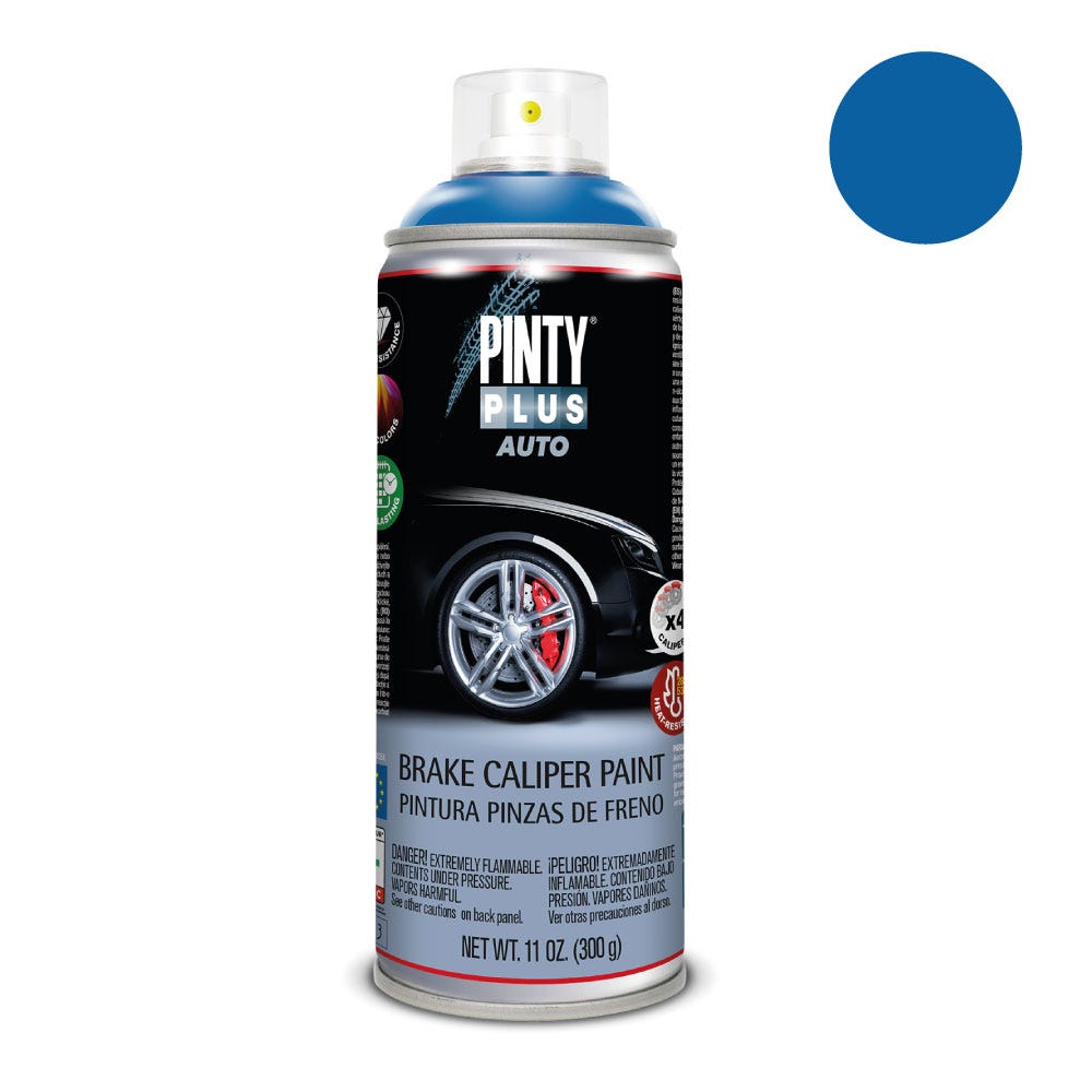 Vernice spray pintyplus pinze freno auto 520cc pf118 blu