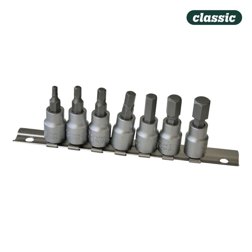 Bocallaves 3/8" Punta Allen (7Pcs) | Leroy Merlin