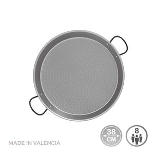 Paellera Pulida/ Inducción VAELLO LA VALENCIANA Vitro 36 cm - Gris