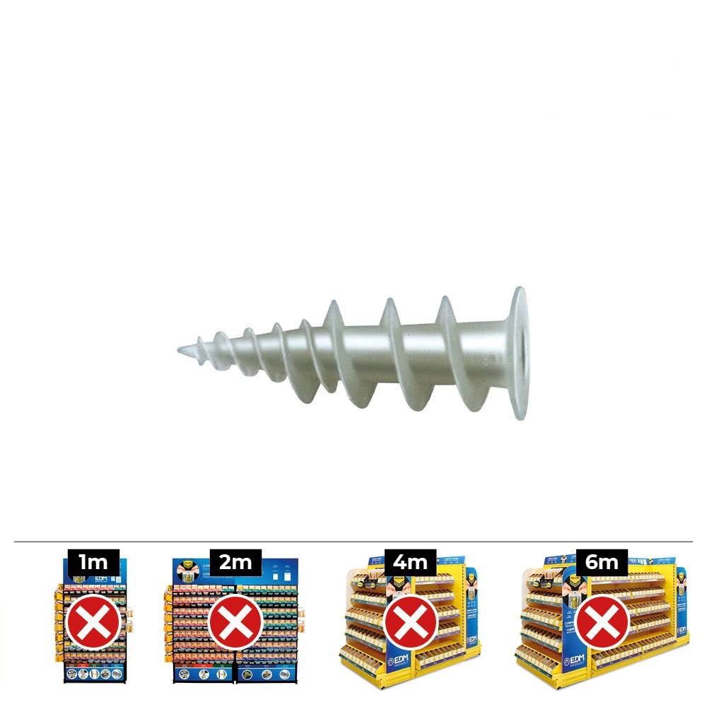 Index PL35055 - Tornillo fosfatado negro pladur 3,5 x 55