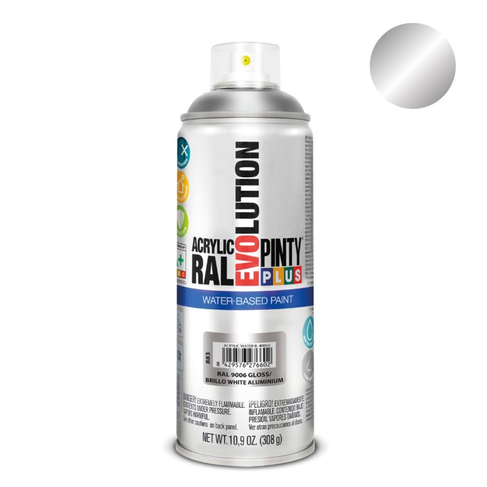 Pinty Plus Basic festék spray, RAL 9010 - fényes fehér, 400ml