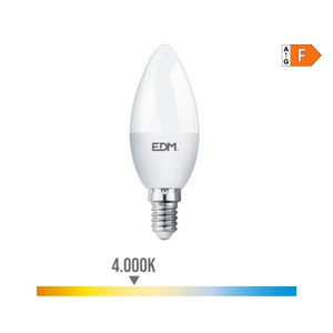 Foco LED Mini Vela Luz Cálida 5W E14
