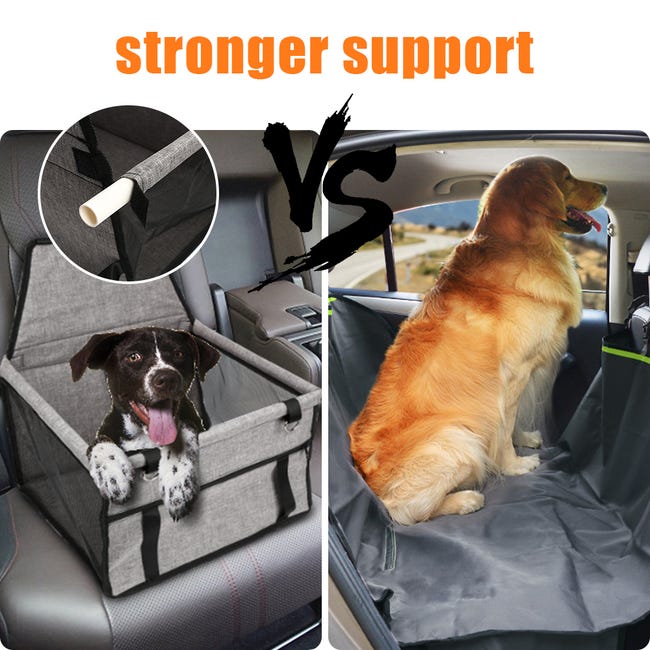 Siège auto pour chiens de petite et moyenne taille, siège stable pour chien  avec