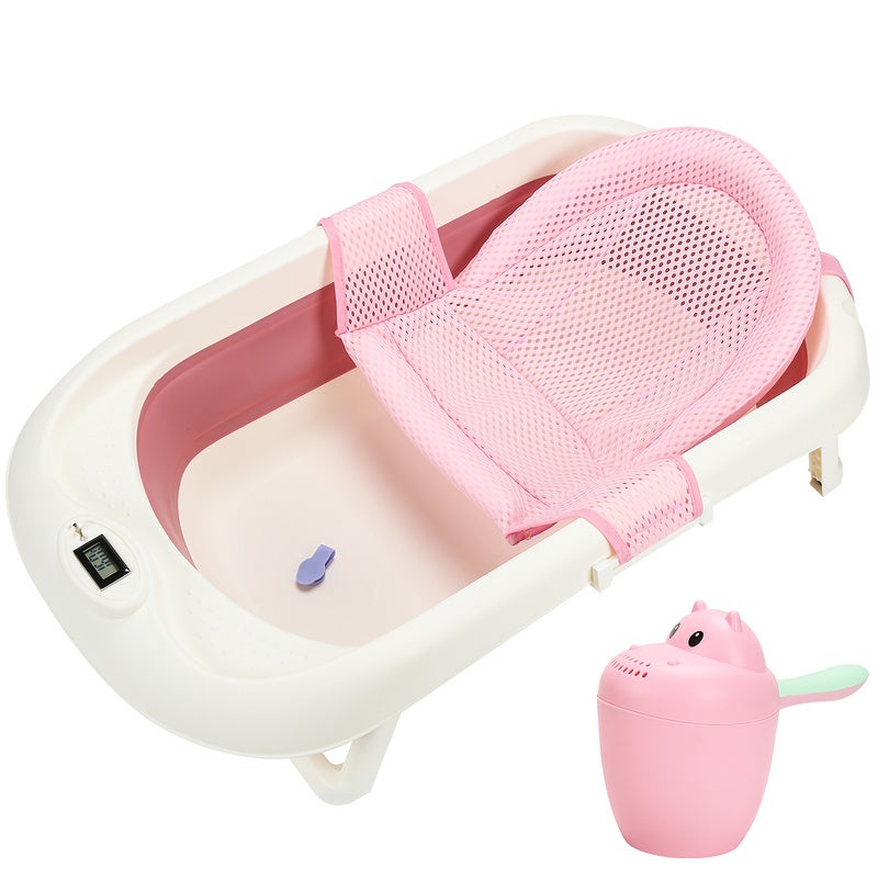 Generic Baignoire pour bébé pliable confort, faciles à plier et à ouvrir  Baignez-vous ton bébé tout seul à prix pas cher