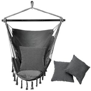 Willonin® Support pour fauteuil suspendu, Hauteur 215cm Soutien de hamac,  Support en acier pour chaise suspendue, 110 x 113 cm - Cdiscount Jardin