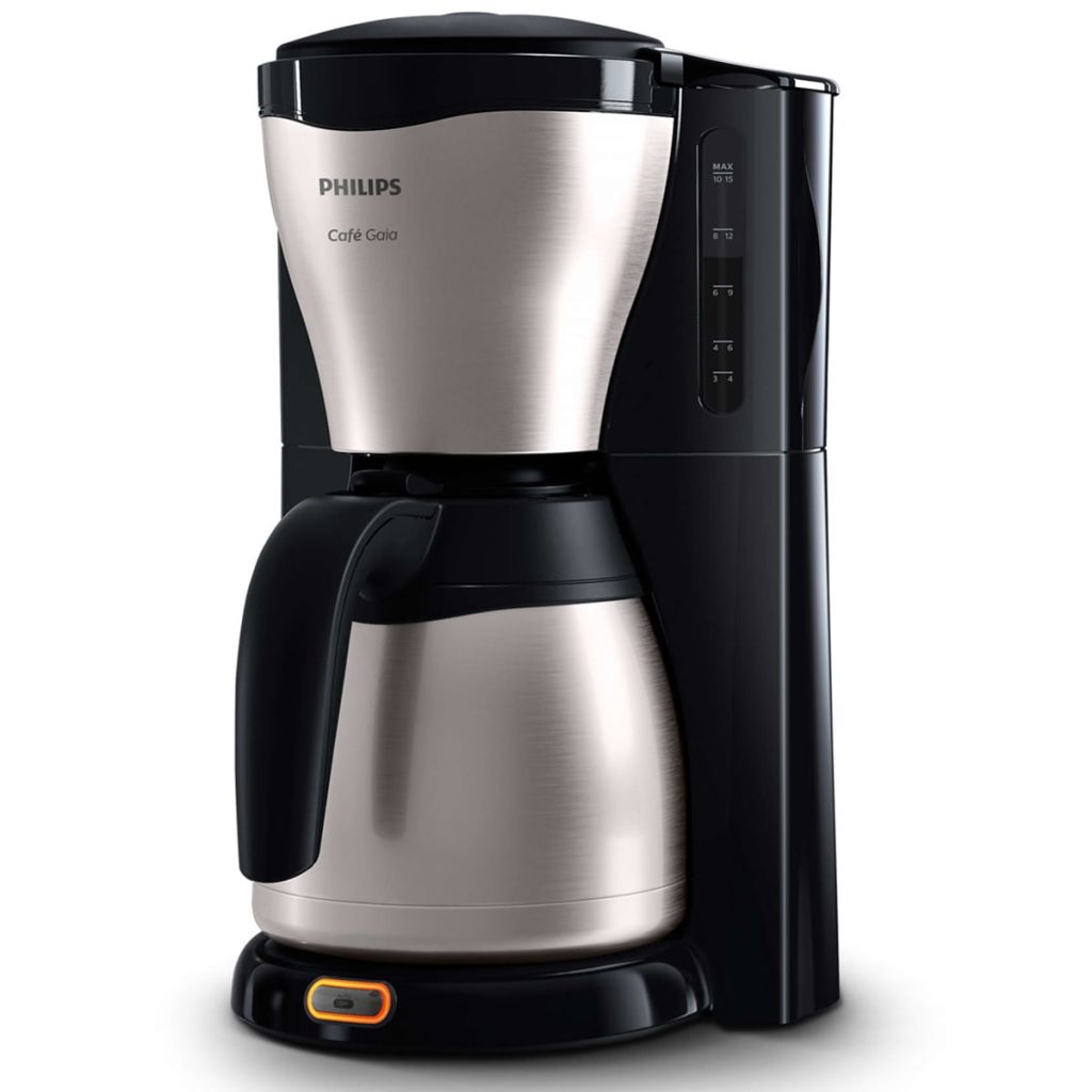 Philips Viva HD7546/00 macchina per caffè Libera installazione Macchina da caffè con filtro Argento 1,2 L 10 tazze 