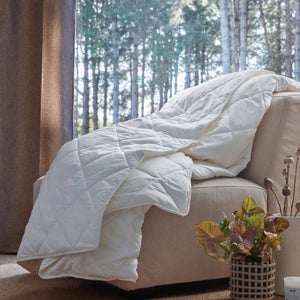 Couette 140x200 cm hiver VELAY LUXE garnissage naturel duvet d'oie 400 g/m2  au meilleur prix