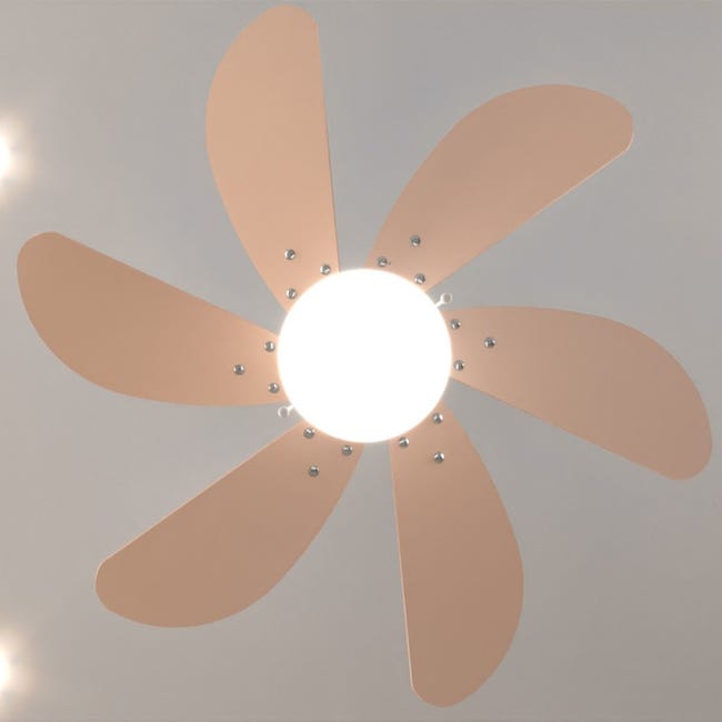 Cecotec Ventilador de techo EnergySilence 3600 Vision SunLight. 50 W,  Diámetro 92 cm, Lámpara, 3 Velocidades, 6 Aspas reversibles, Función  Verano/Invierno, Interruptor de Cadena, Blanco/Amarillo : : Hogar  y cocina