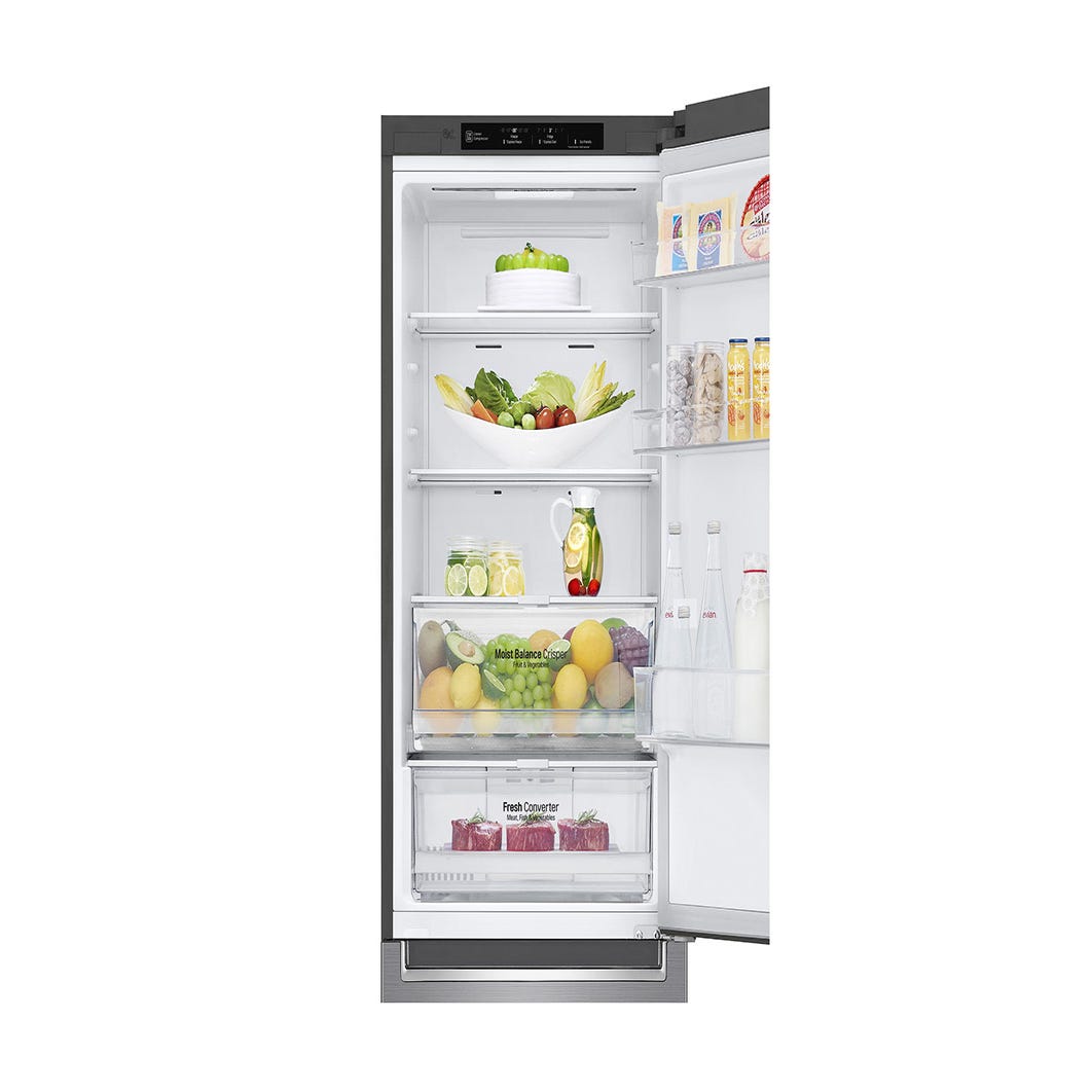 Mini refrigerador 91L con nevera pequeña HOMCOM 47,5x44.2x84cm  blanco_800-129V90WT