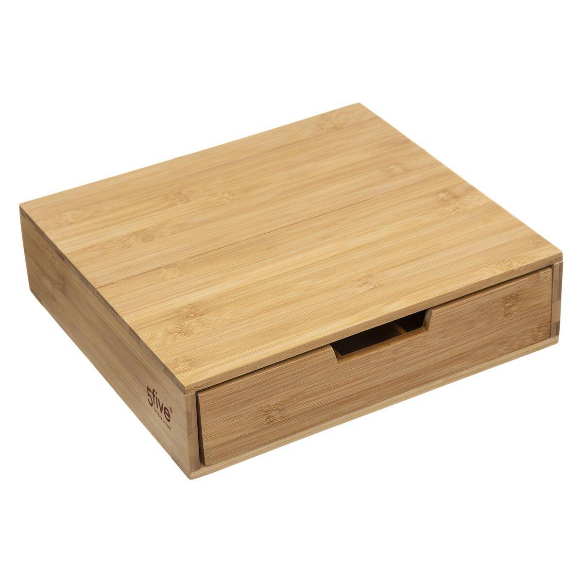 Cubertero para cajón bambú 39x6.5 cm