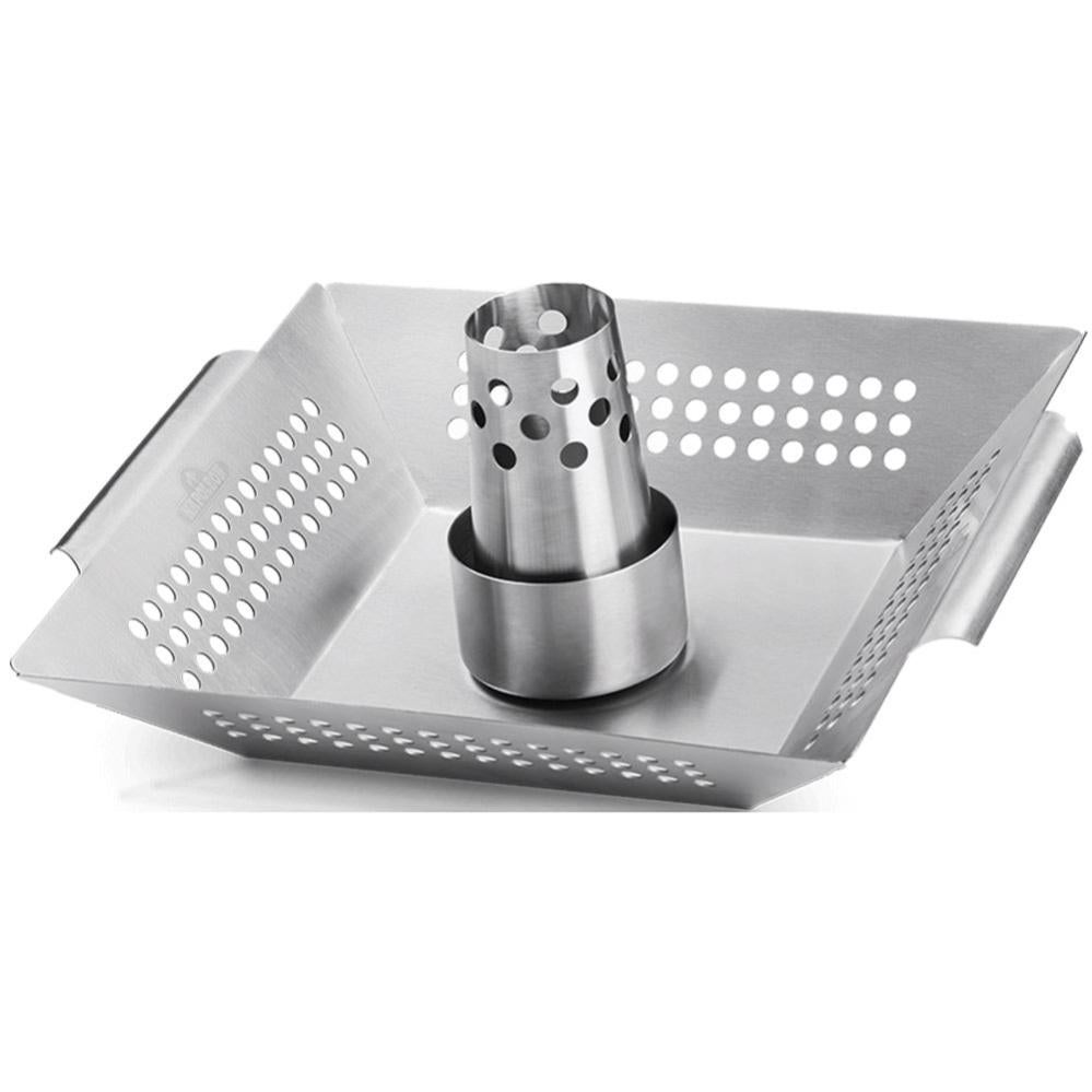 GEFU GE89259 – Supporto Per Cosce Di Pollo Da Barbecue, In Acciaio Inox, Pieghevole, 43,5 Cm