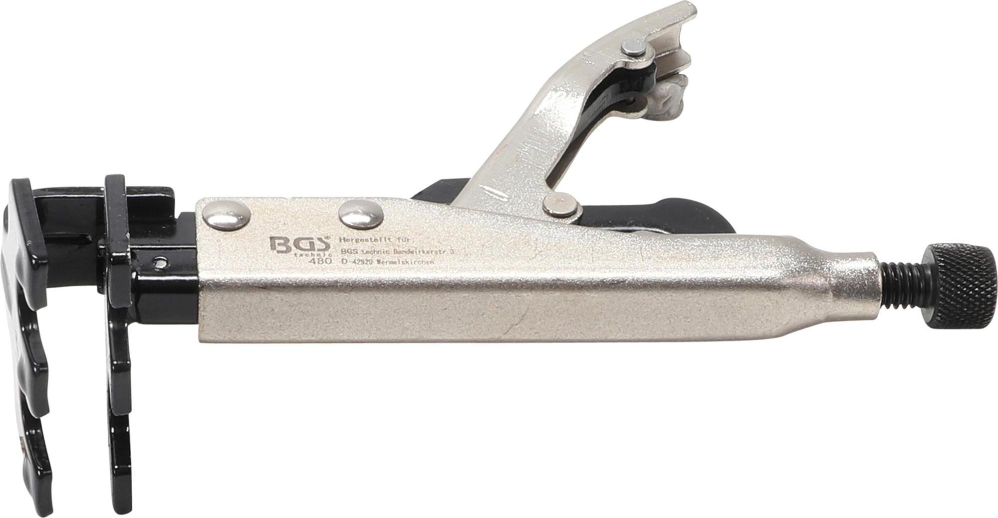 Pinza Per Tubi BGS 525 | 3 Punti Di Presa, 1 Pollice, Acciaio Cromo-Vanadio