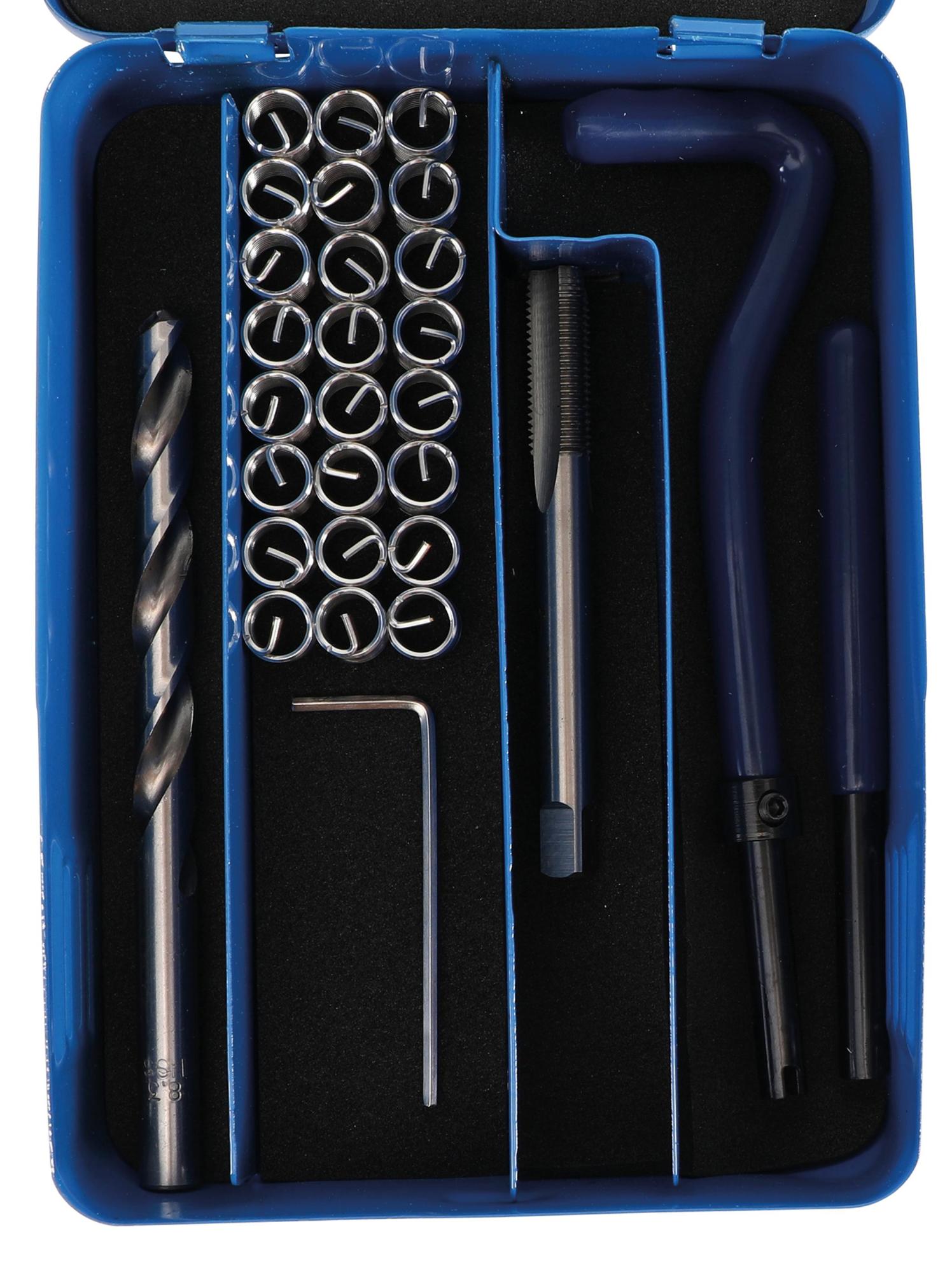 V-COIL Kit M6x1mm Ripristino Filettatura Professionale DIN 8140