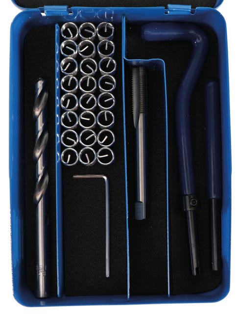 V-COIL Kit M6x1mm Ripristino Filettatura Professionale DIN 8140 V-COIL Kit M6x1mm Ripristino Filettatura Professionale DIN 8140