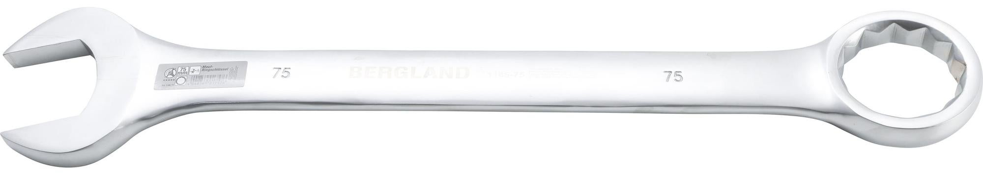 Clé Mixte BGS 36mm - 450mm Longueur - 12 Pans - Forgée à Chaud Chromée