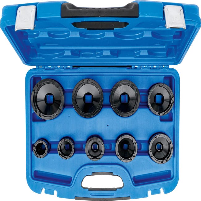 Bgs 2714 - Chiave A Bussola Per Profilo E, E8, 10mm, Attacco 3/8 Pollici - Acciaio Cromo Vanadio