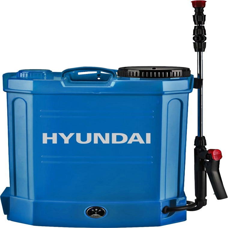 Pompa a spalla a batteria Hyundai - Capacità: 16 litri