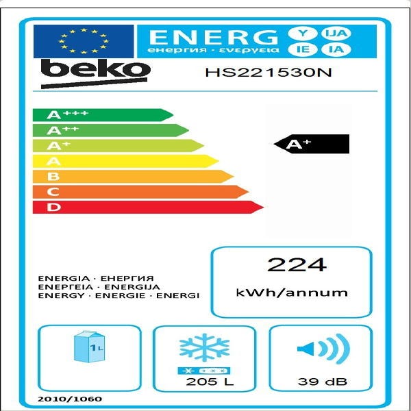 Arcón congelador Beko HS221530N - Electromanchón