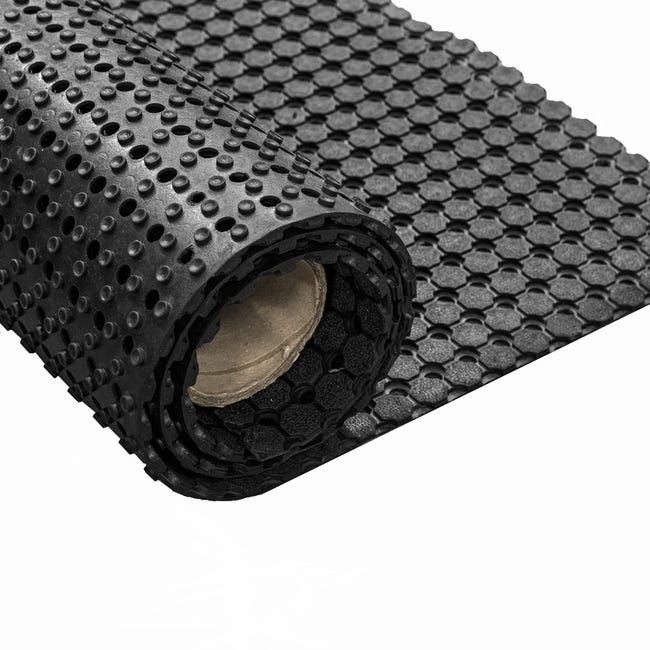 Tapis caoutchouc cannelé - Épaisseur 3 mm - Karpet