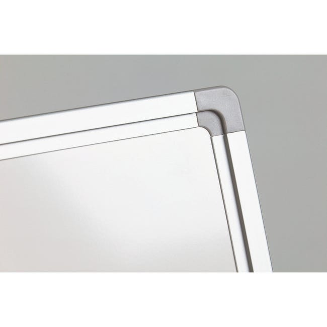 Tableau blanc 120x240 cm - Acier émaillé - Magnétique - Tableau