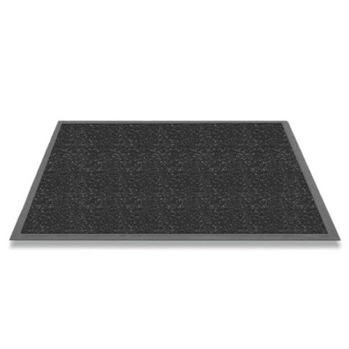 vidaXL Tapis d'entrée Noir PVC 90 x 120 cm