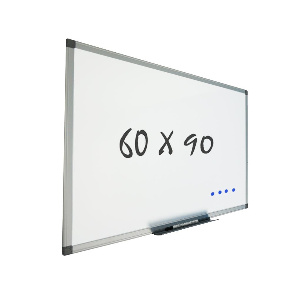 Tableau blanc magnétique 60x90 cadres aluminium - Talos