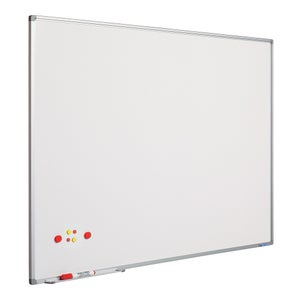 Danieli, Lavagna Bianca Magnetica Murale 60x45 White Board da Ufficio con  Pannello Bianco Scrivibile e Cancellabile con viti per il fissaggio a muro